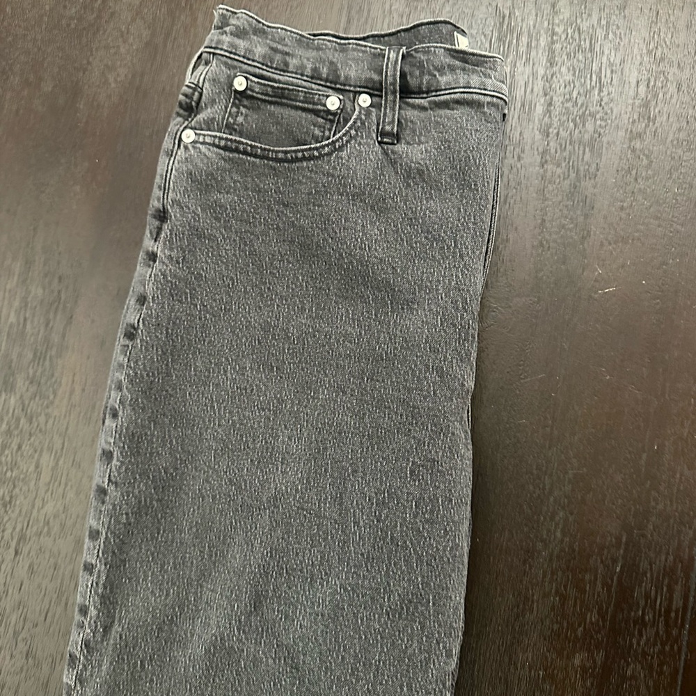 Black Distressed Jeans - Picture 4 of 8